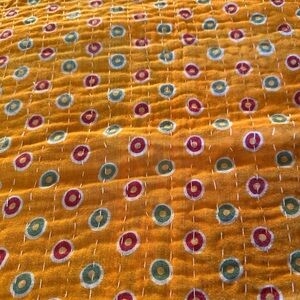 K10 Kantha Twin Reversible Quilt